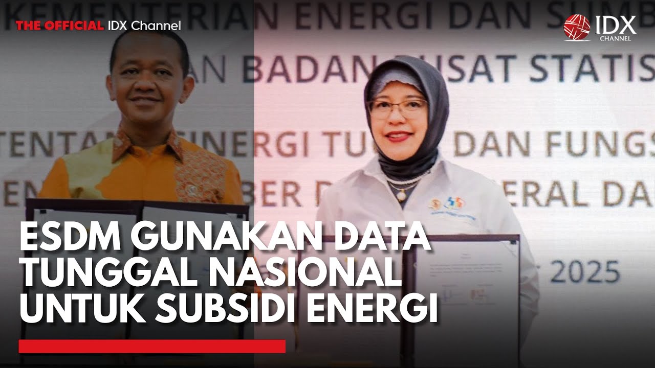 Youtube Thumnail image of : Bahlil Pastikan Data Tunggal Energi Siap, Subsidi BBM hingga Listrik Lebih Tepat Sasaran | 1ST