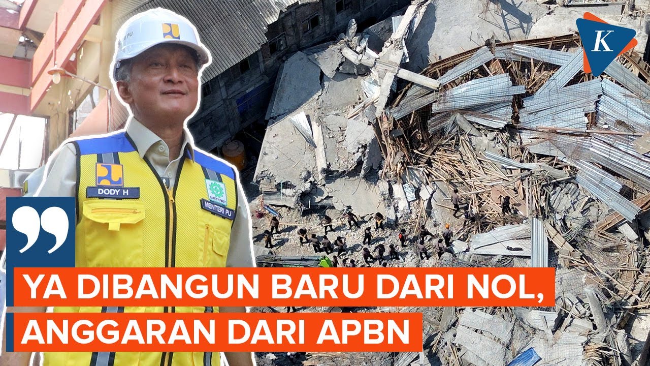 Youtube Thumnail image of : Pakai APBN, Pemerintah Akan Bangun Ulang Ponpes Al Khoziny