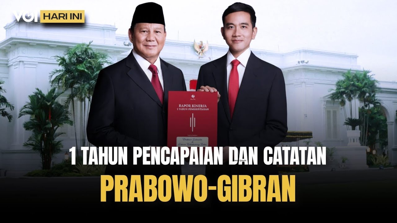 Youtube Thumnail image of : 1 Tahun Pemerintahan Prabowo-Gibran, Beragam Hasil Lembaga Survei: Publik Puas Karena Program MBG?