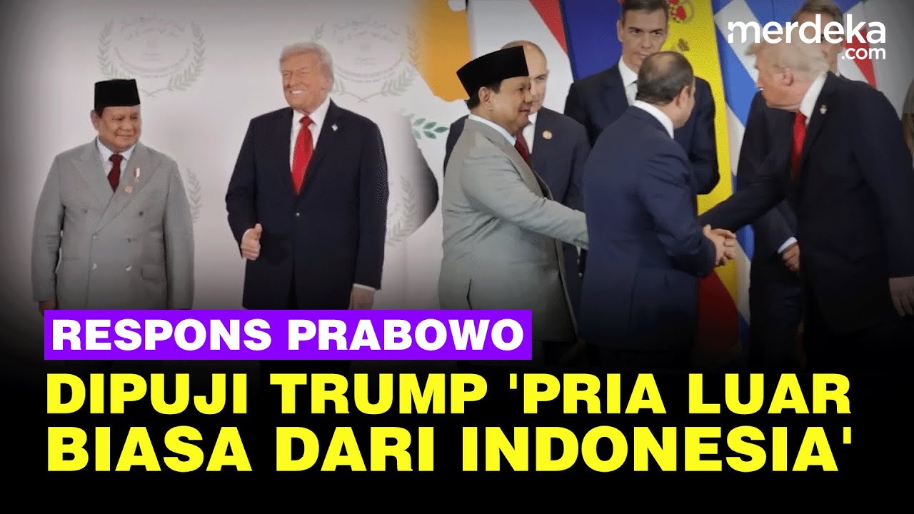 Respons Prabowo Dipuji Presiden Trump ‘Pria Luar Biasa dari Indonesia’ Depan Netanyahu