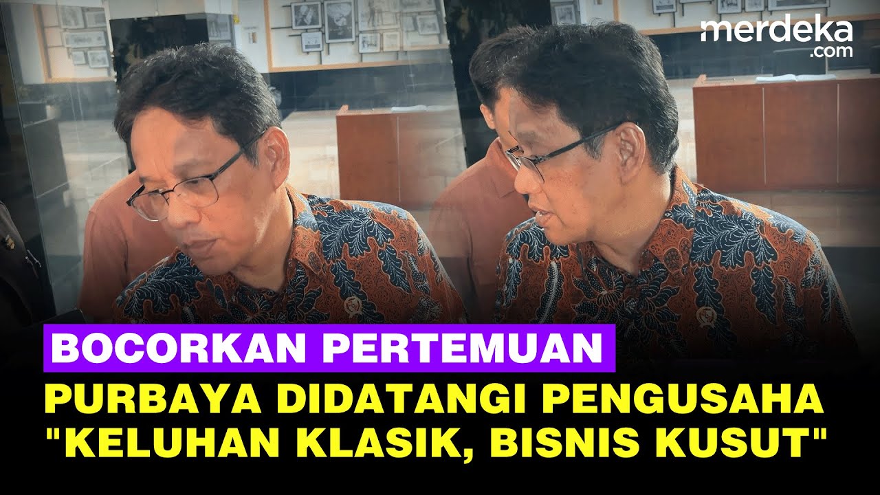 Youtube Thumnail image of : Menkeu Purbaya Bocorkan Curhat Asosiasi Pengusaha: Keluhan Klasik, Bisnis Kusut