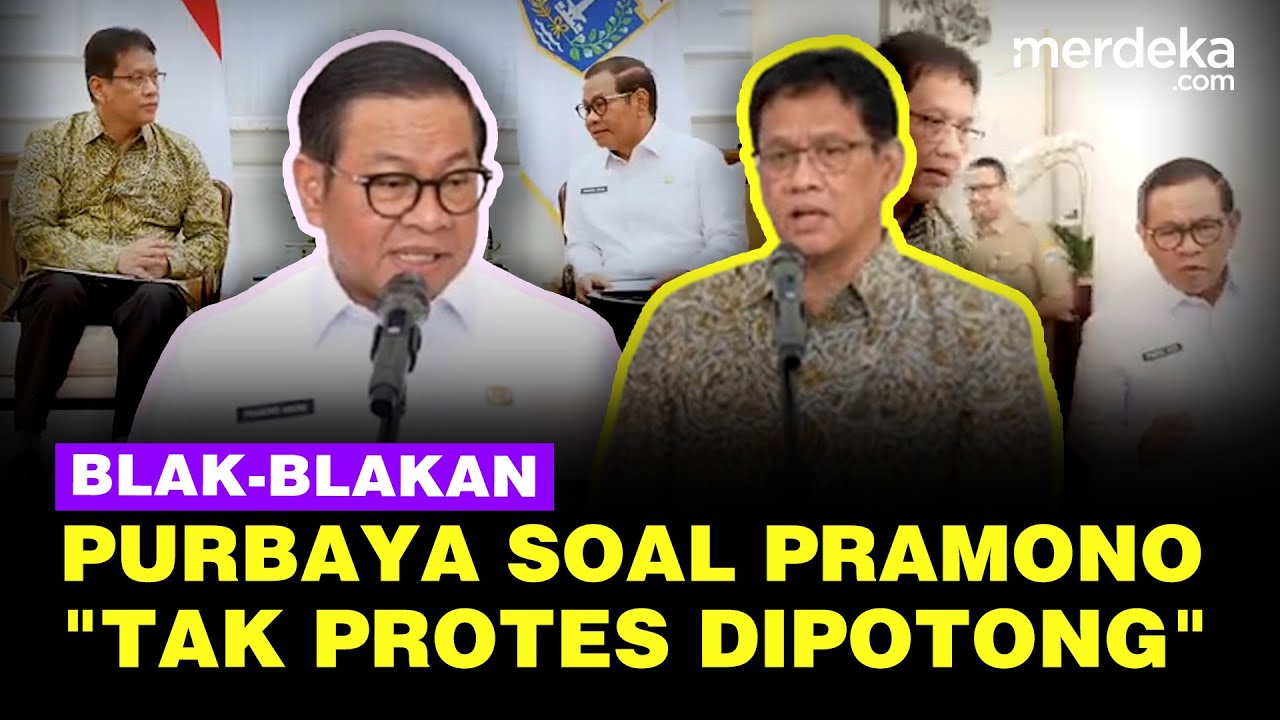 Youtube Thumnail image of : Kelakar Purbaya ke Pramono DBH Jakarta Dipotong: Pak Gubernur Tak Banyak Protes