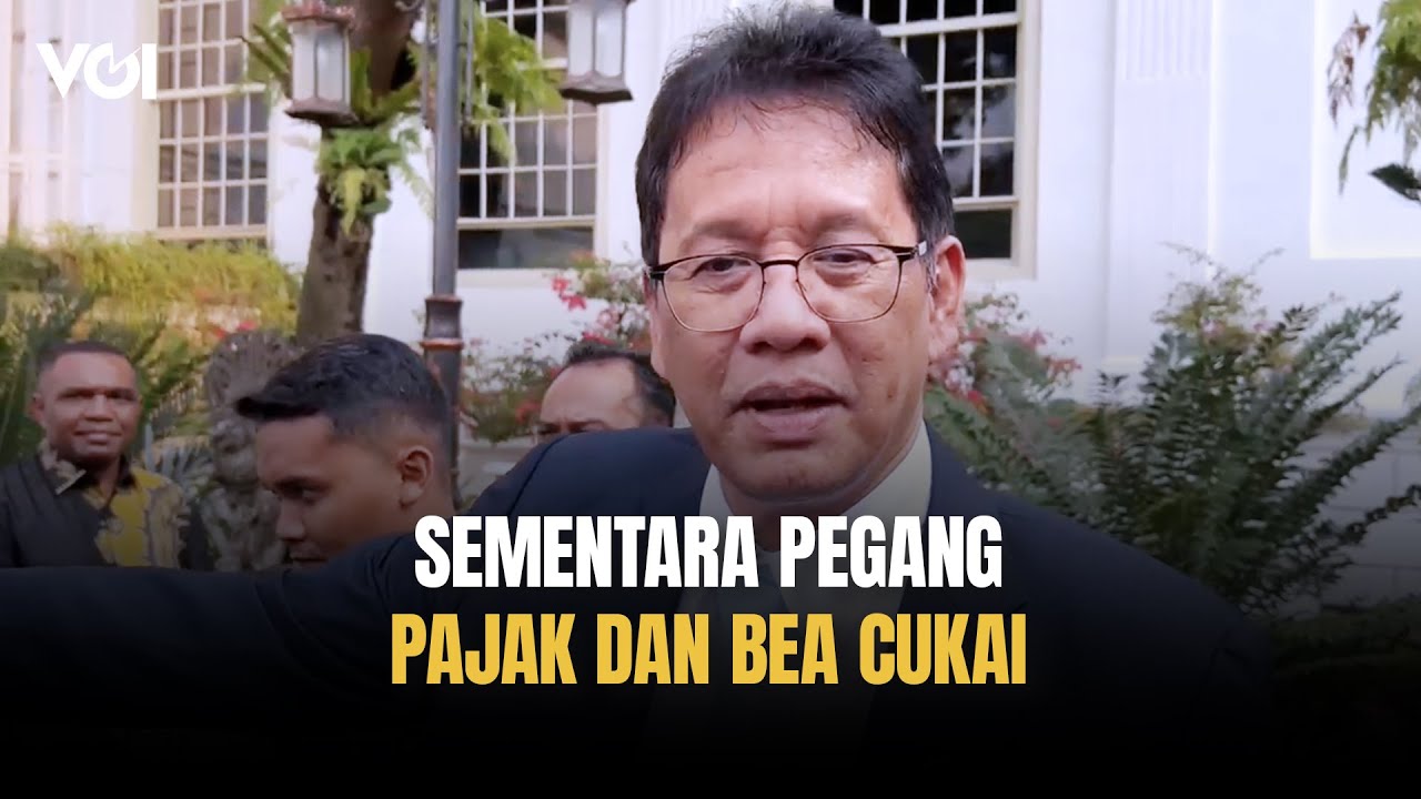 Youtube Thumnail image of : Menkeu Purbaya Sementara Pegang Langsung Ditjen Pajak dan Bea Cukai