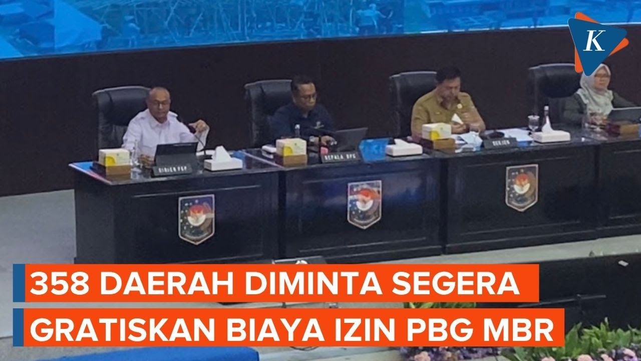 Youtube Thumnail image of : 358 Daerah Belum Gratiskan Izin Bangun Rumah bagi Warga Berpenghasilan Rendah