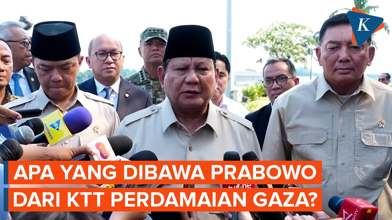 Youtube Thumnail image of : [FULL] Pernyataan Prabowo Usai Lawatan ke Mesir