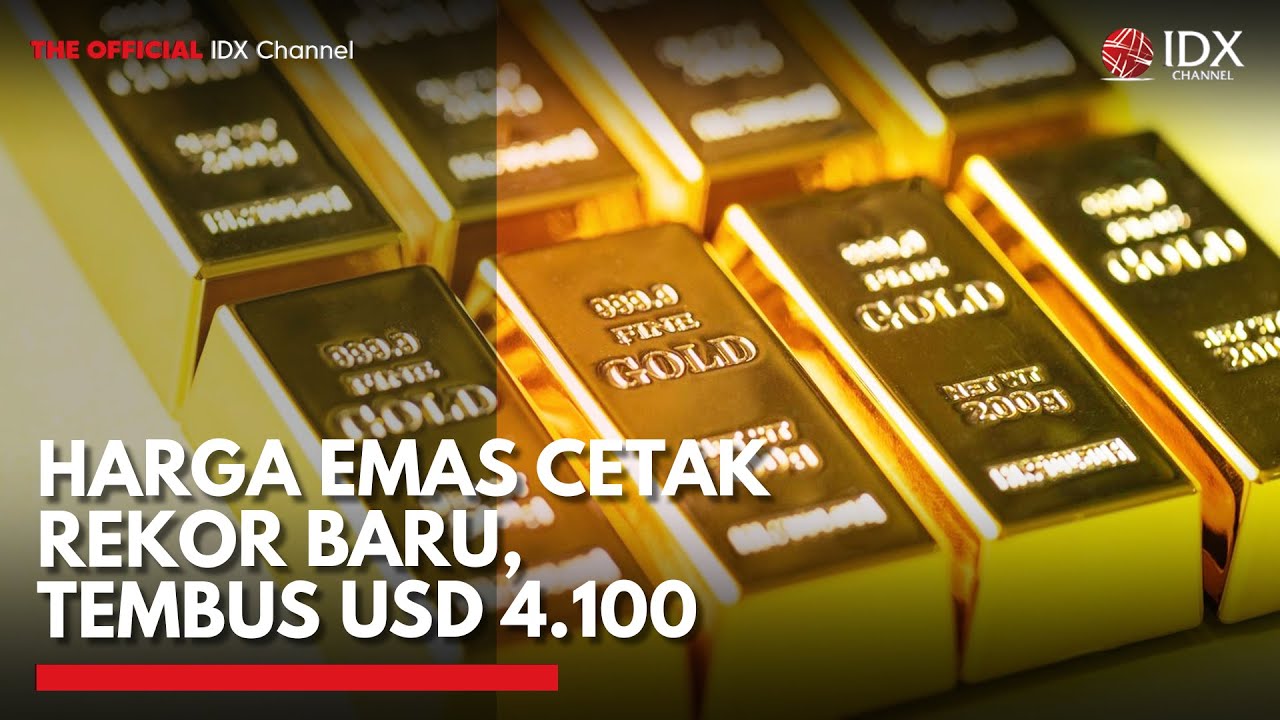 Youtube Thumnail image of : Naik Terus! Harga Emas Sentuh USD4.100 per Ounce | MARKET BUZZ