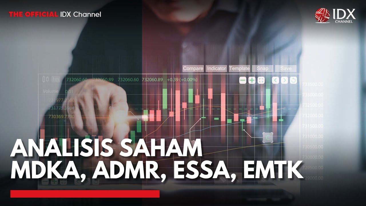 Youtube Thumnail image of : Analisis Saham MDKA, ADMR, ESSA, EMTK | 2ND SESSION CLOSING