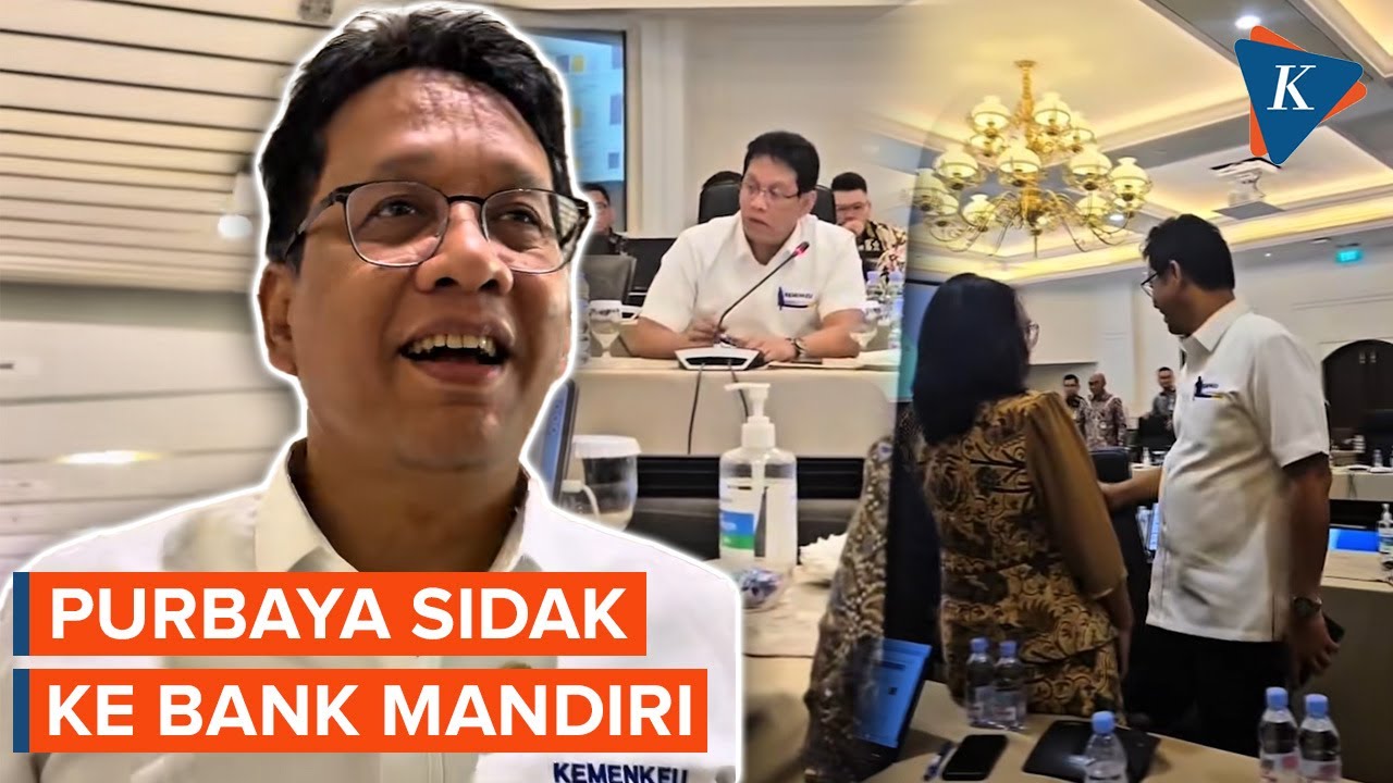 Youtube Thumnail image of : Purbaya Sidak ke Bank Mandiri, Pantau Penyaluran Dana Rp 200 Triliun