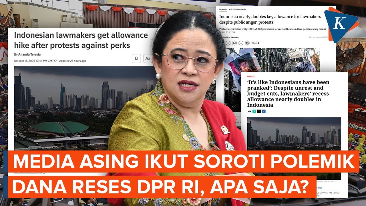 Youtube Thumnail image of : Media Asing Soroti Dana Reses Jumbo DPR RI, Sebut Rakyat Indonesia "Di-prank"