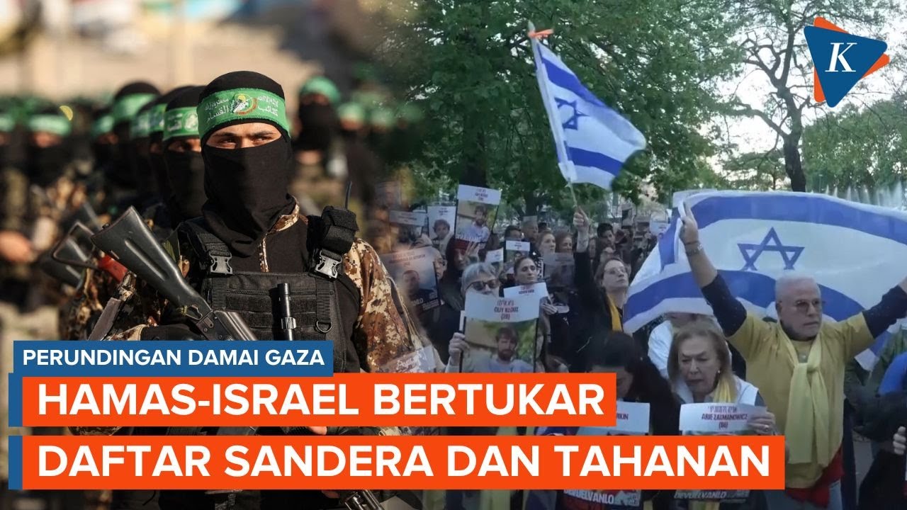 Youtube Thumnail image of : Hamas-Israel Bertukar Daftar Sandera dan Tahanan, Kesepakatan Damai Segera Tercapai?