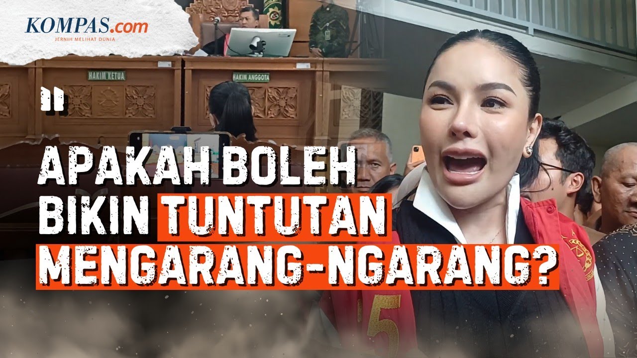Youtube Thumnail image of : Dituntut 11 Tahun Penjara dan Denda Rp 2 Miliar, Nikita Mirzani: Suka-suka Jaksa