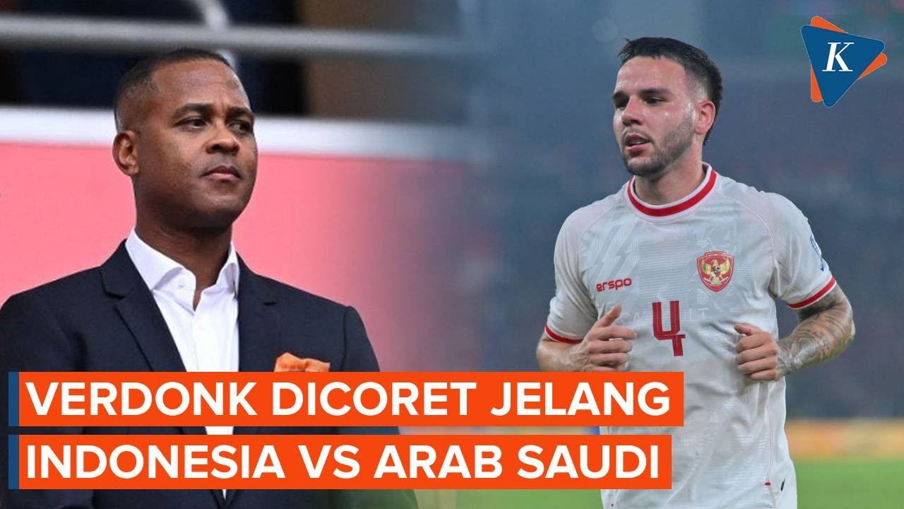 Youtube Thumnail image of : Kluivert Coret Calvin Verdonk Jelang Indonesia Vs Arab Saudi, Kenapa?