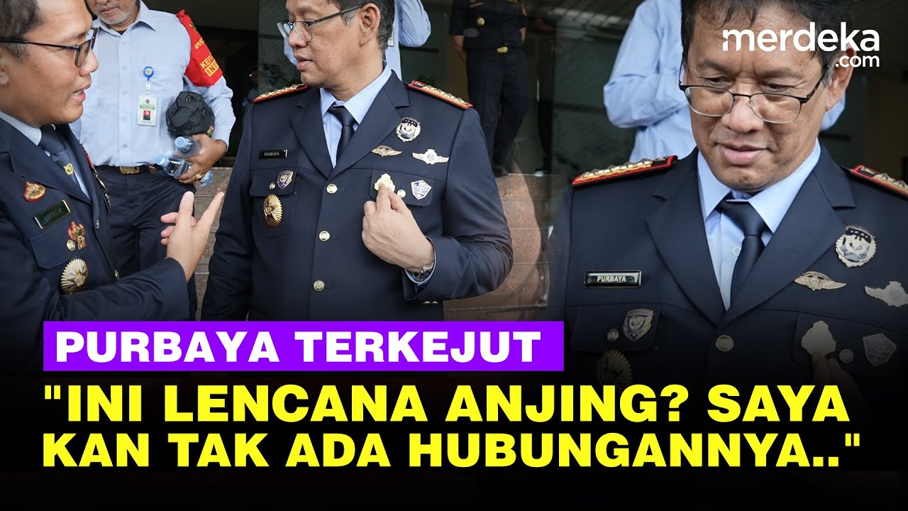 Youtube Thumnail image of : Terkejut Purbaya Usai Sidak Tanya Arti Lencana Bea Cukai: Ini Anjing? Kan Tak Ada Hubungannya