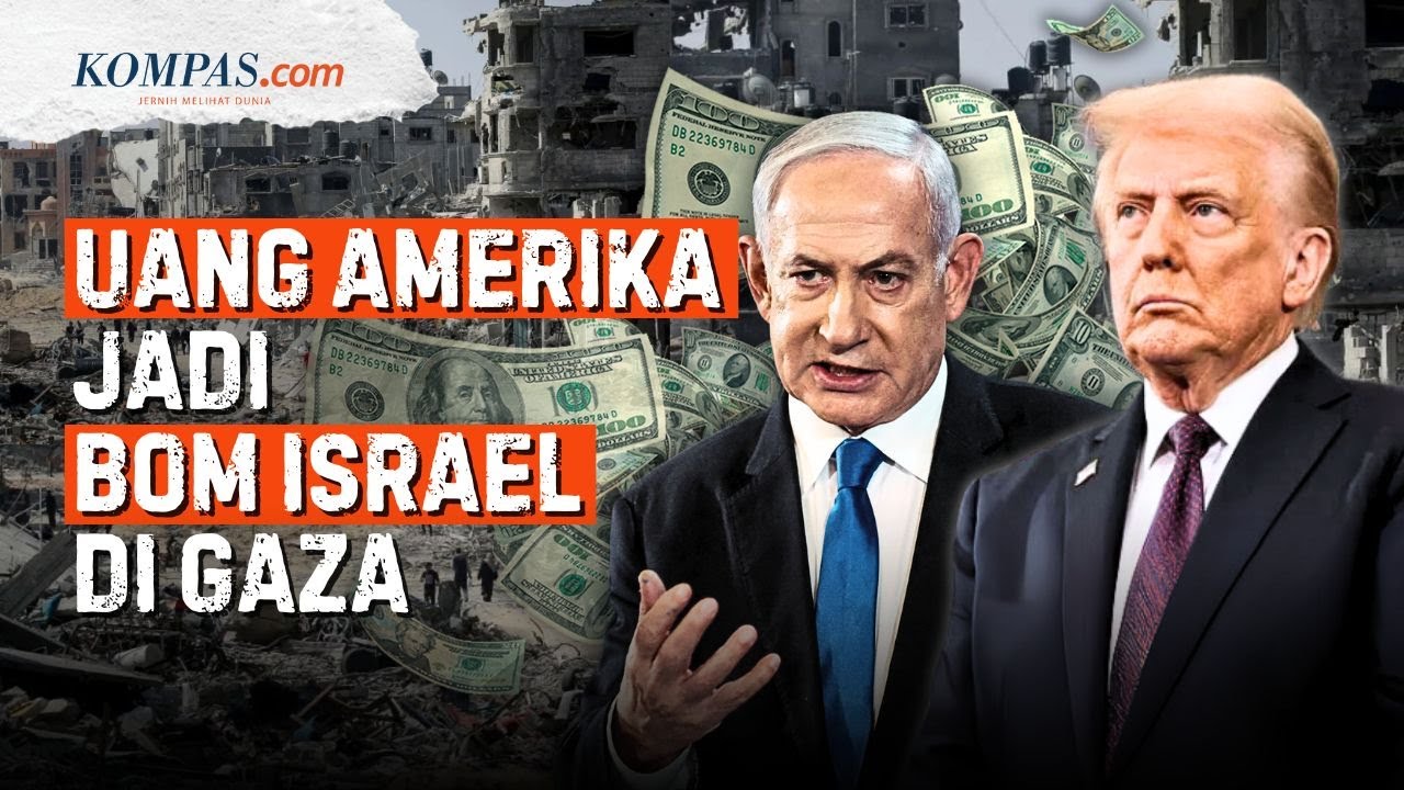 Youtube Thumnail image of : Israel Tak Punya "Taji" Tanpa AS: Pajak Amerika Danai Perang Gaza?