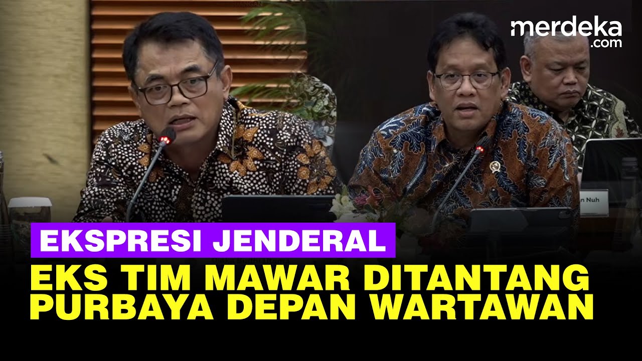 Youtube Thumnail image of : Purbaya Tantang Wartawan Cecar Dirjen Bea Cukai Eks Tim Mawar TNI: Tanya Sampai Tak Bisa Jawab!