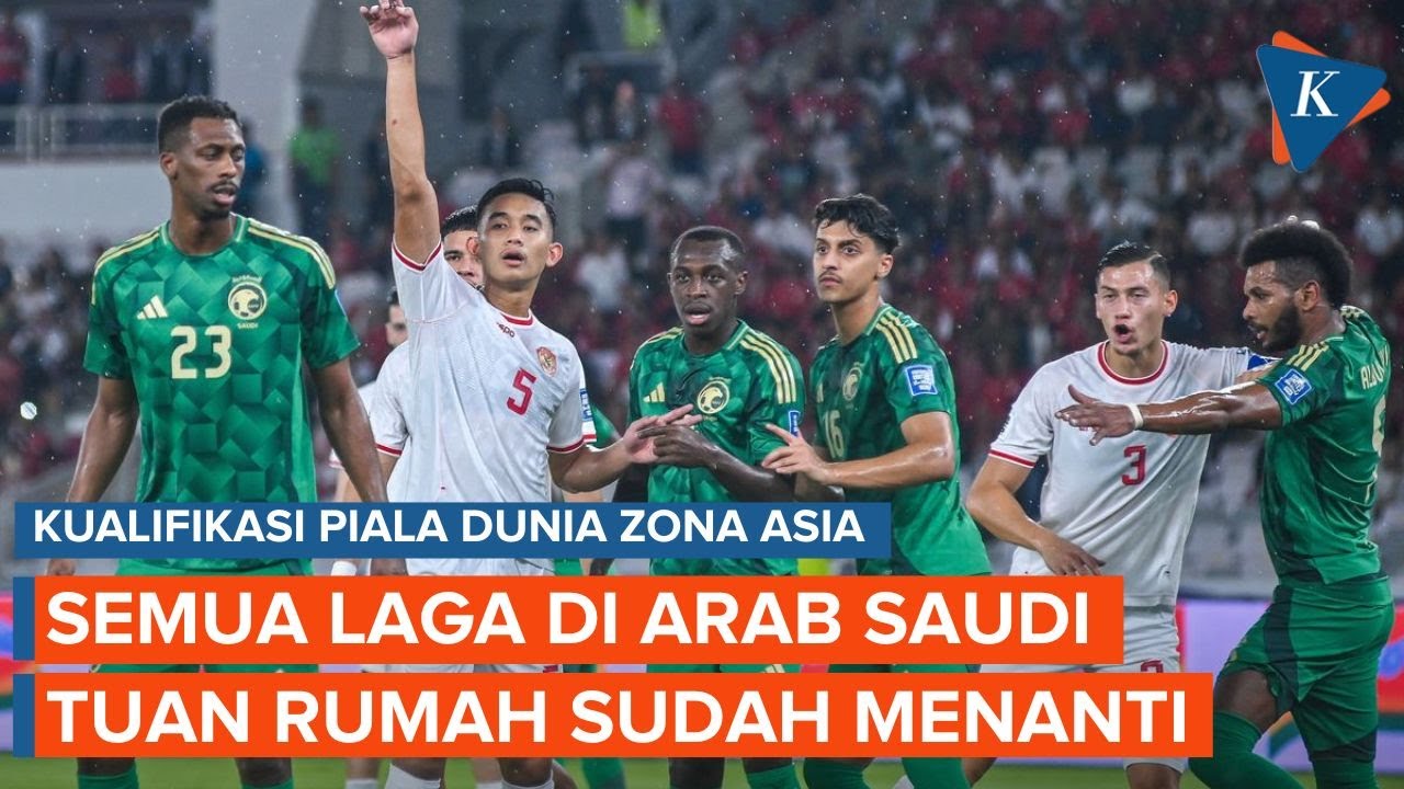 Youtube Thumnail image of : Jadwal Timnas di Ronde 4 Kualifikasi: 9 Oktober Hadapi "Tuan Rumah" Saudi