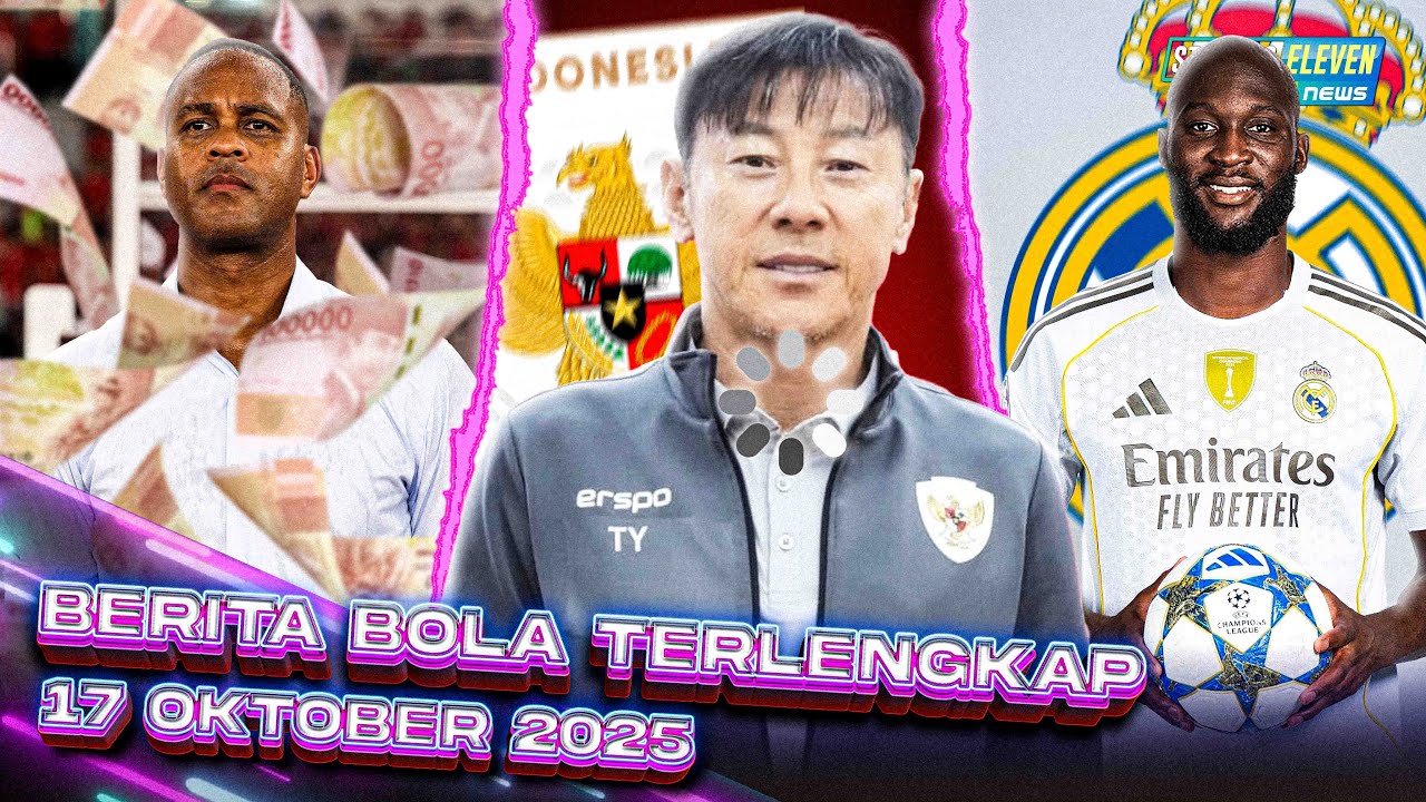 Youtube Thumnail image of : BOCOR! STY 80% LATIH Indonesia Lagi 🤫 CUAN! Segini Pesangon Kluivert 🤑 Madrid DEKATI Lukaku? 🤔
