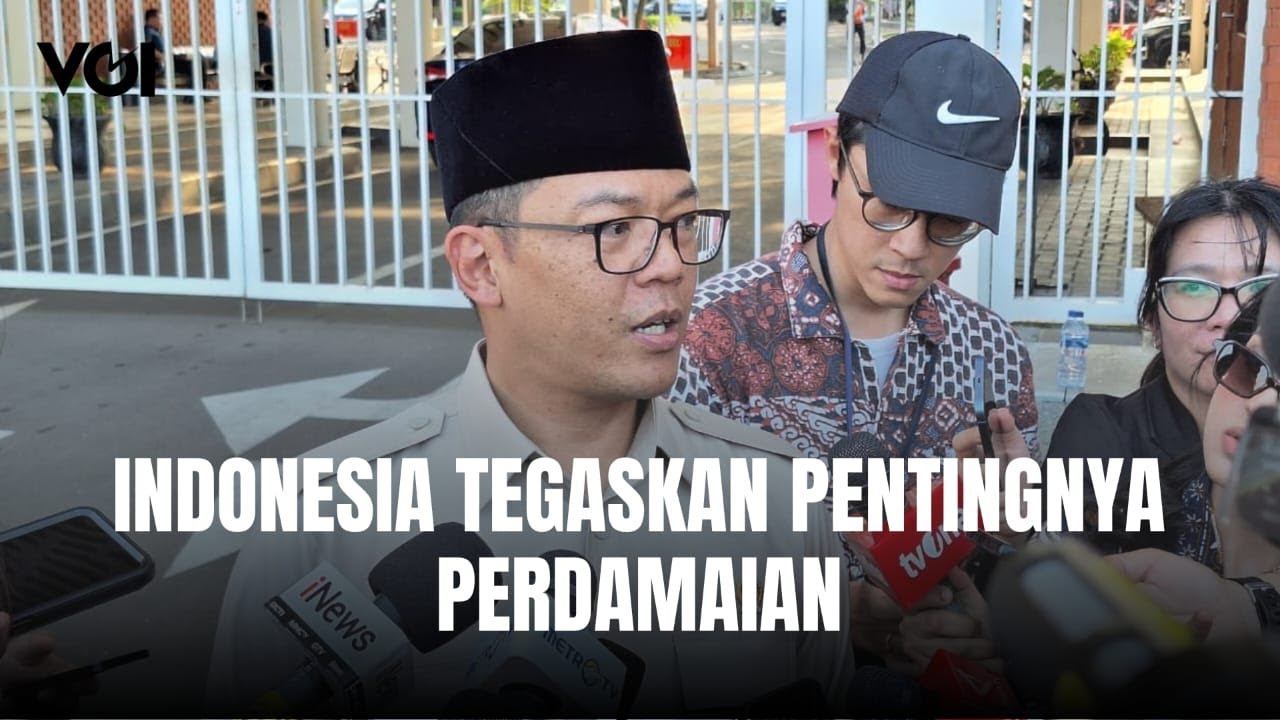 Youtube Thumnail image of : Menlu Sugiono: Presiden Prabowo Dikenal Dunia Internasional Figur Cinta Damai