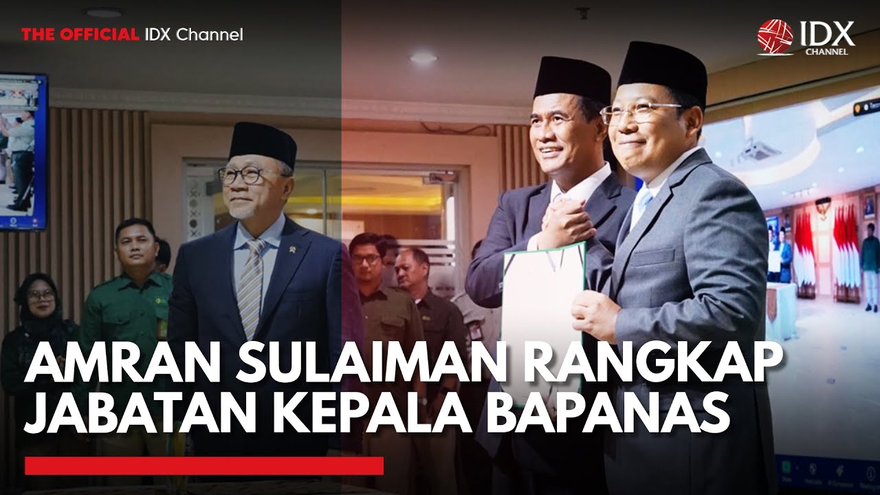 Youtube Thumnail image of : Amran Sulaiman Resmi Jabat Kepala Bapanas, Target Swasembada Pangan Awal 2026 | MARKET BUZZ