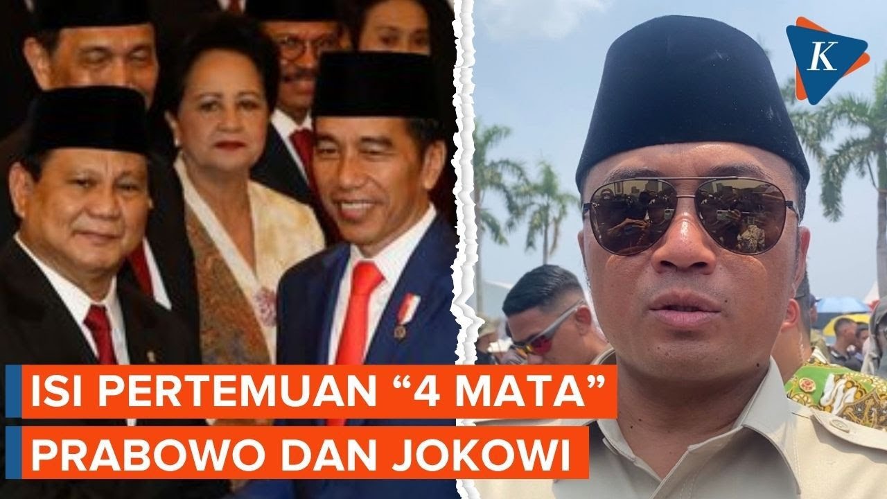 Youtube Thumnail image of : Istana Ungkap Isi Pertemuan "Empat Mata" Prabowo dan Jokowi
