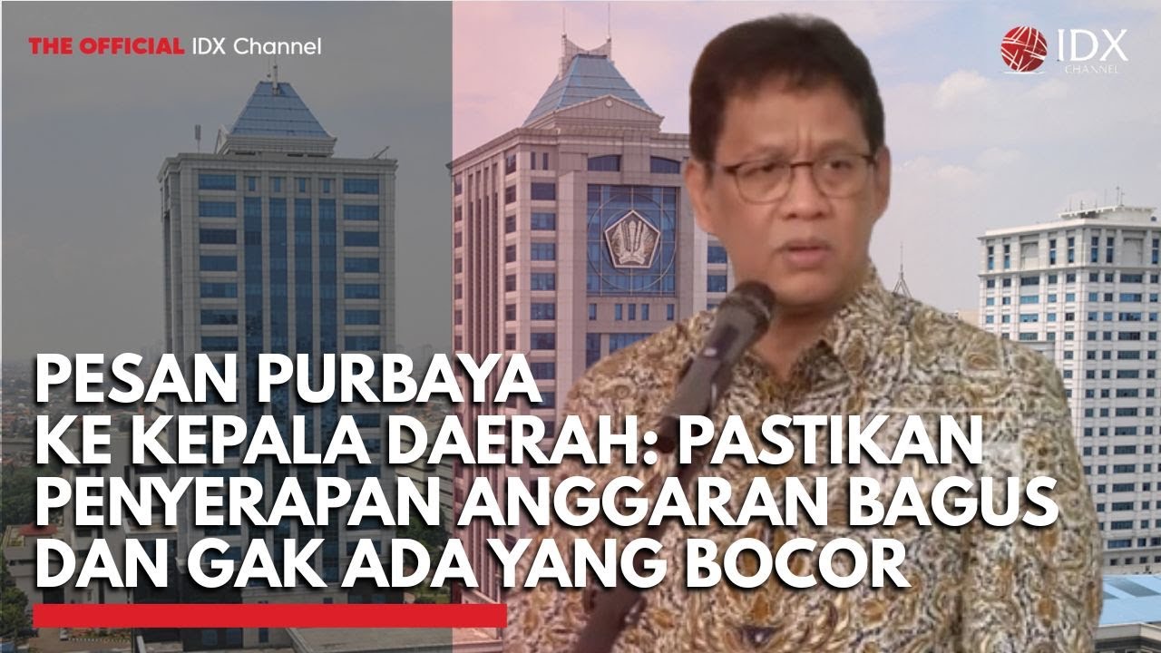 Youtube Thumnail image of : Pesan Purbaya ke Kepala Daerah: Pastikan Penyerapan Anggaran Bagus dan Gak Ada yang Bocor
