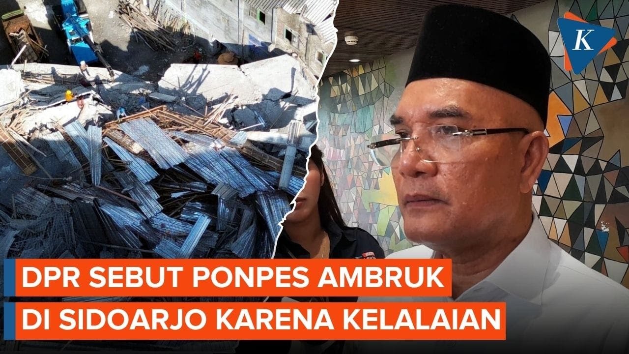 Komisi VIII DPR Sebut Mushala Ponpes Al Khoziky Ambruk karena Kelalaian