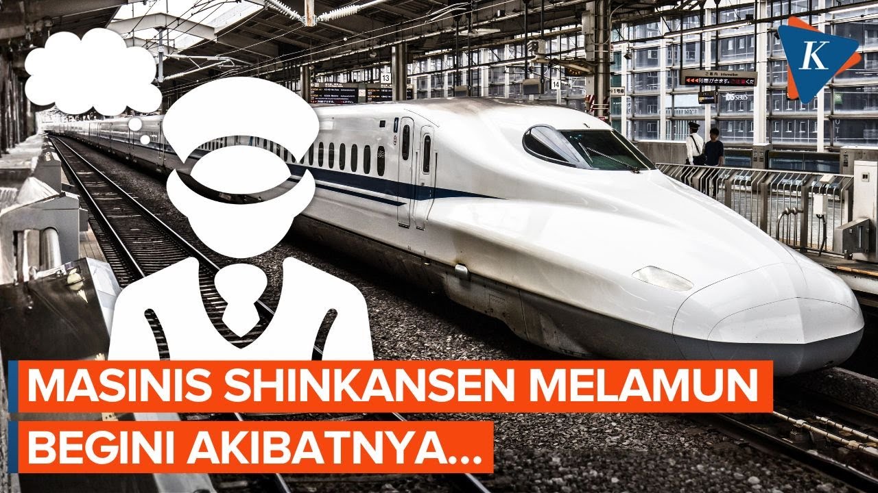 Youtube Thumnail image of : Begini yang Terjadi saat Masinis Shinkansen Melamun Ketika Bertugas...