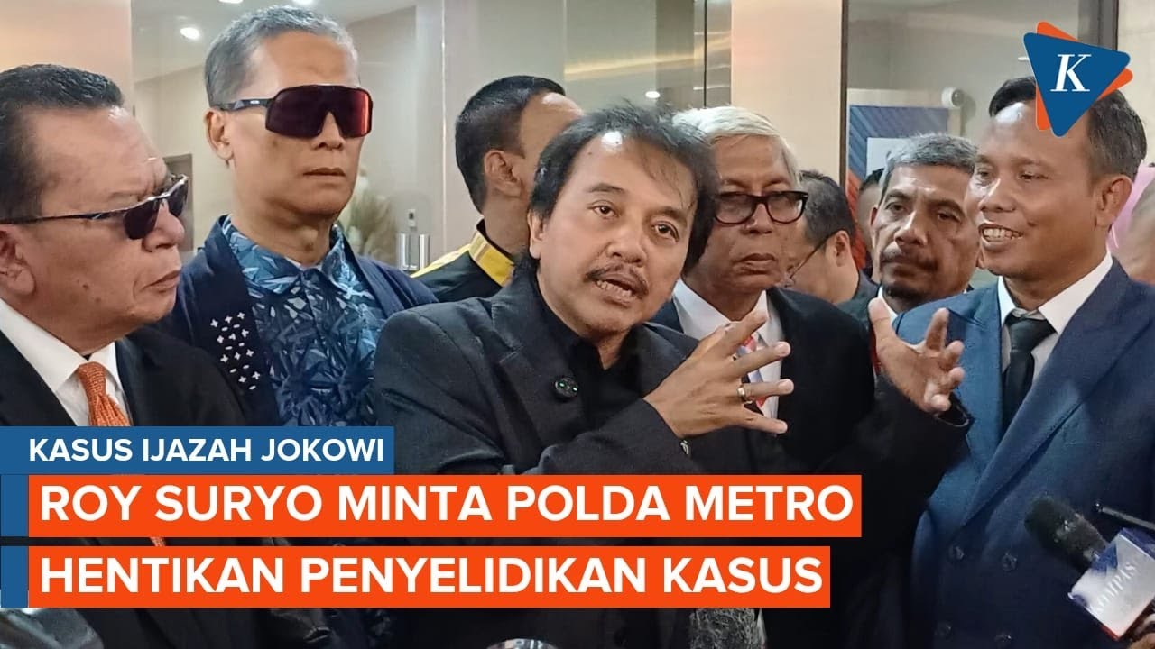 Youtube Thumnail image of : Roy Suryo Minta Polda Metro Hentikan Penyelidikan Kasus Tudingan Ijazah Palsu Jokowi