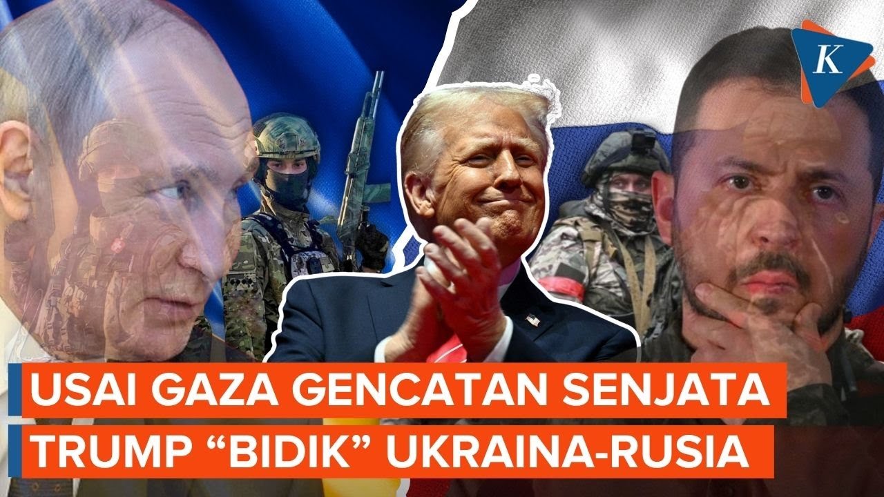 Youtube Thumnail image of : Usai Gaza Gencatan Senjata, Trump Ingin Akhiri Perang Rusia-Ukraina