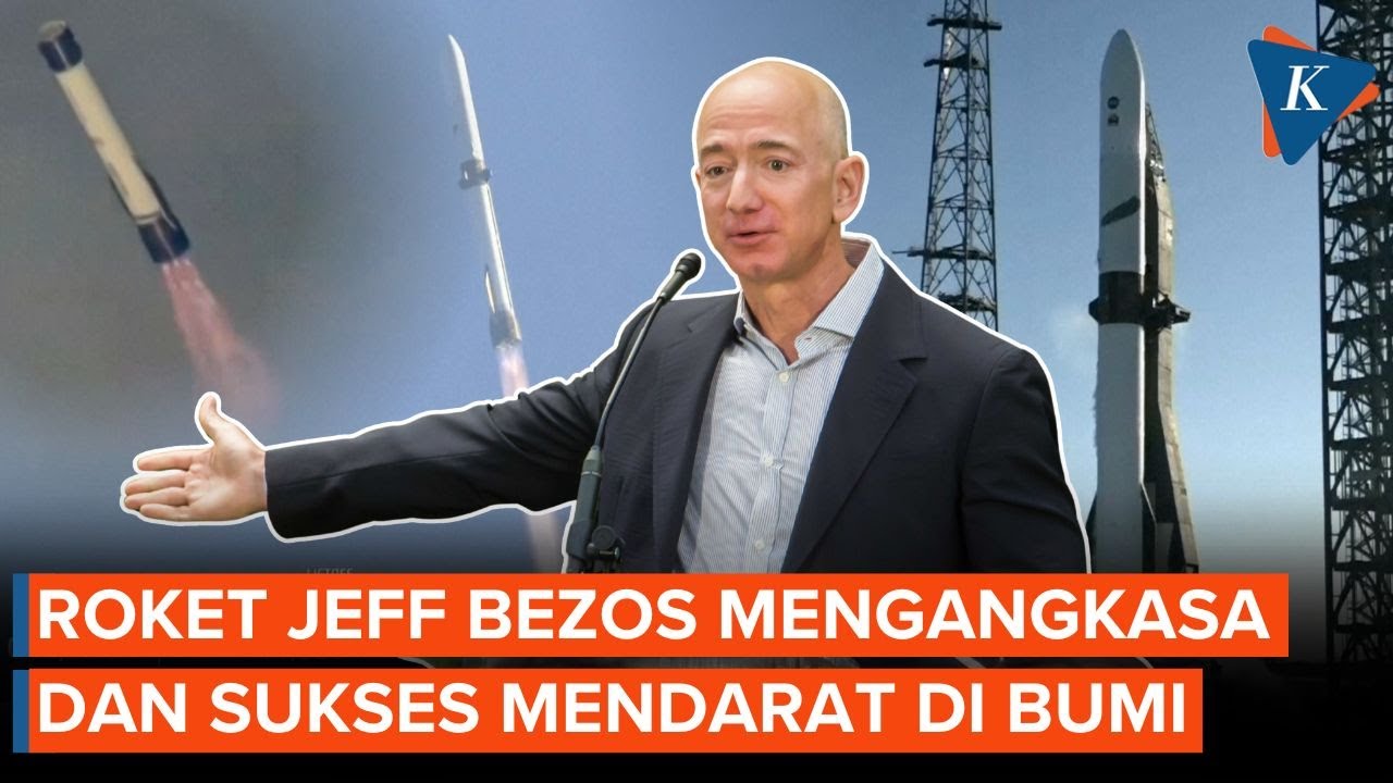 Youtube Thumnail image of : SpaceX Punya Saingan, Roket New Glenn Milik Jeff Bezos Sukses Mendarat