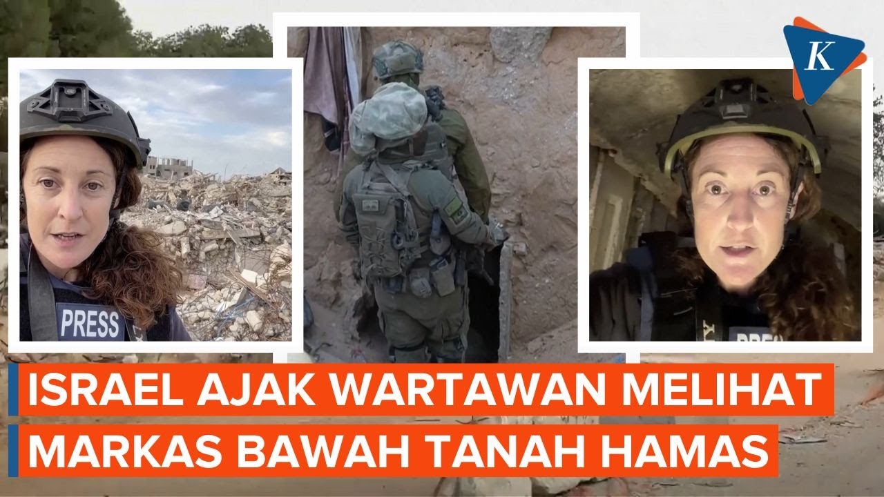 Youtube Thumnail image of : Akses Langka, Israel Perlihatkan Markas Terowongan Hamas di Rafah