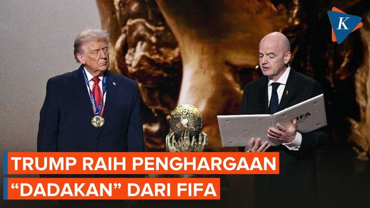 Youtube Thumnail image of : Gagal Dapat Nobel Perdamaian, Trump Diganjar Penghargaan Mendadak dari FIFA