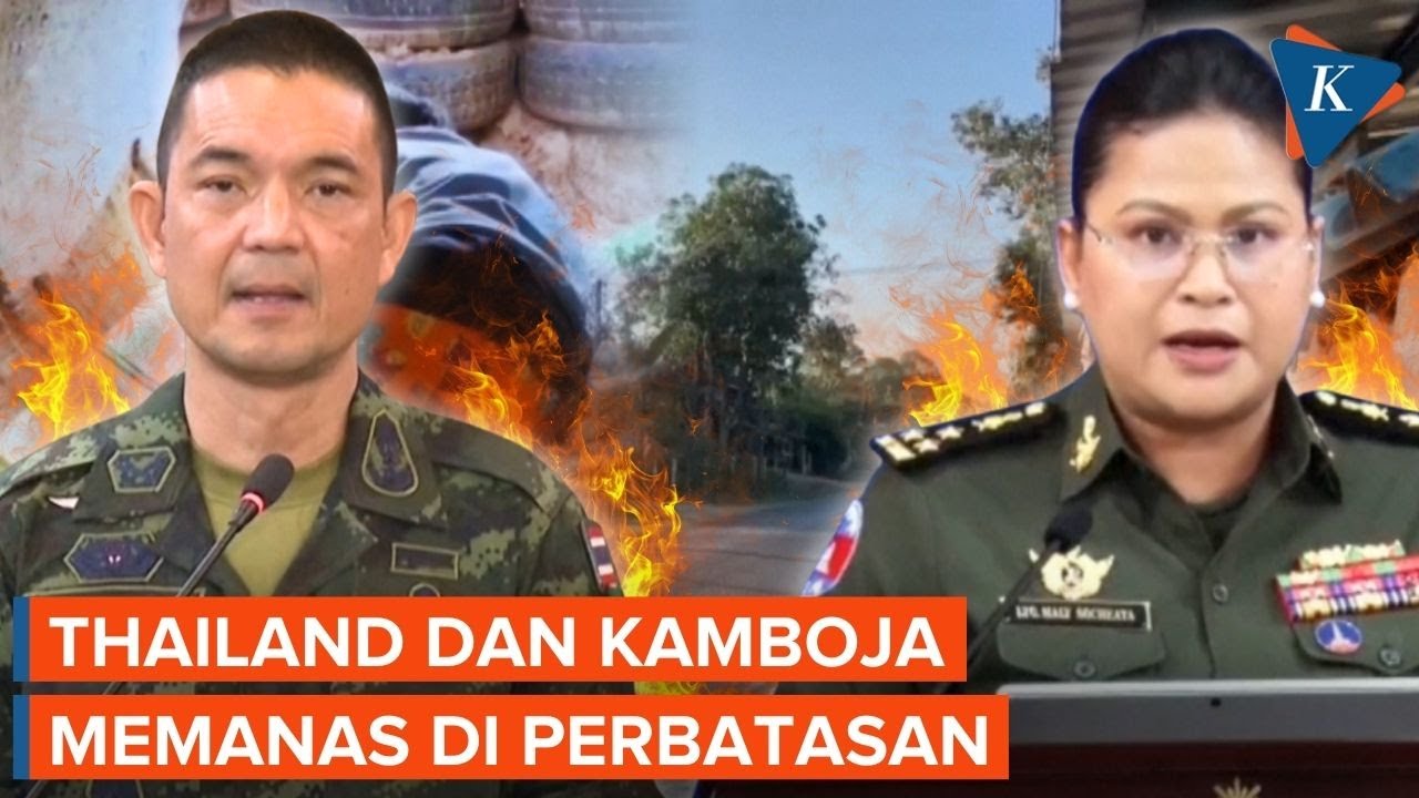 Youtube Thumnail image of : Thailand-Kamboja Saling Tuding "Biang Kerok" Pertempuran di Perbatasan