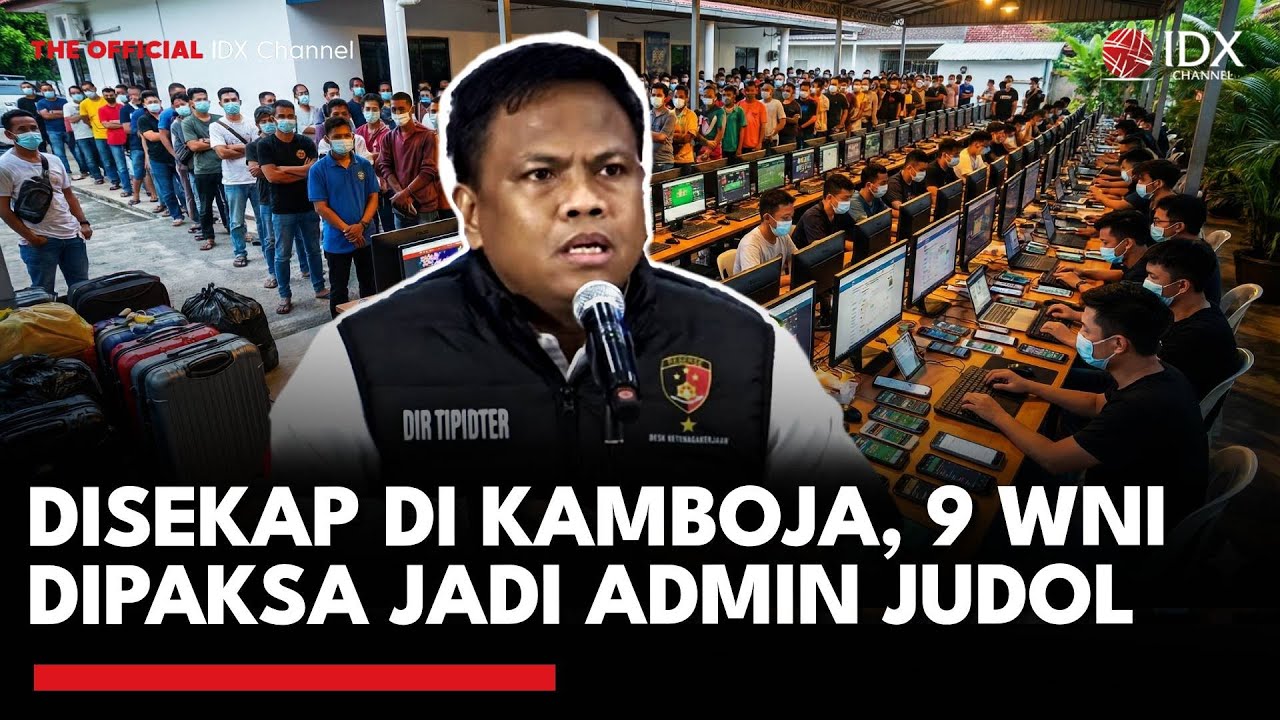 Youtube Thumnail image of : Disekap di Kamboja, 9 WNI Dipaksa Jadi Admin Judol | IDXC UPDATE
