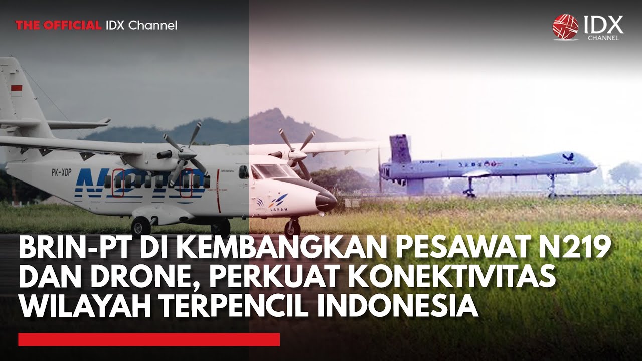 BRIN-PT DI Kembangkan Teknologi Pesawat N219 dan Drone