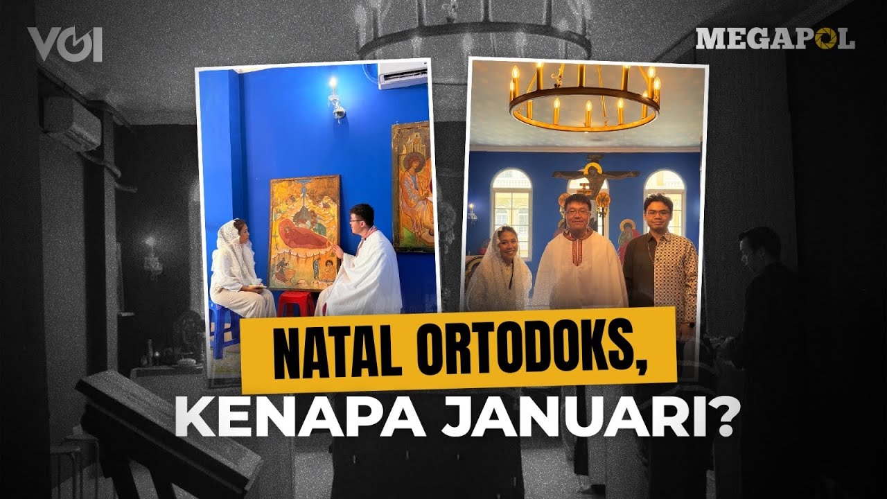 Youtube Thumnail image of : Bukan Beda Iman, Ini Alasan Natal Ortodoks Januari #megapol