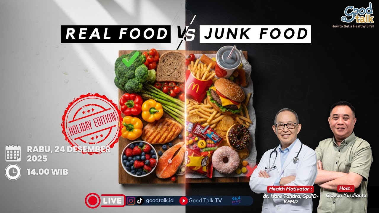 Youtube Thumnail image of : Holiday Edition: REAL Food VS JUNK Food