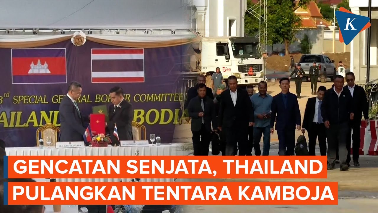 Youtube Thumnail image of : Resmi Gencatan Senjata, Thailand Bebaskan 18 Tentara Kamboja
