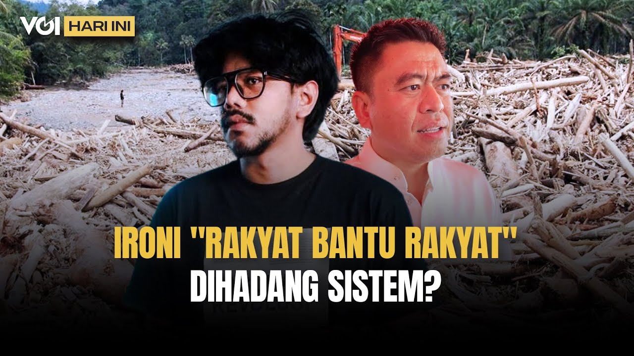 Youtube Thumnail image of : VOI Hari Ini: Polemik Bantuan Banjir Sumatra: Sindir Ferry Irwandi Hingga Harus Izin ke Pemerintah