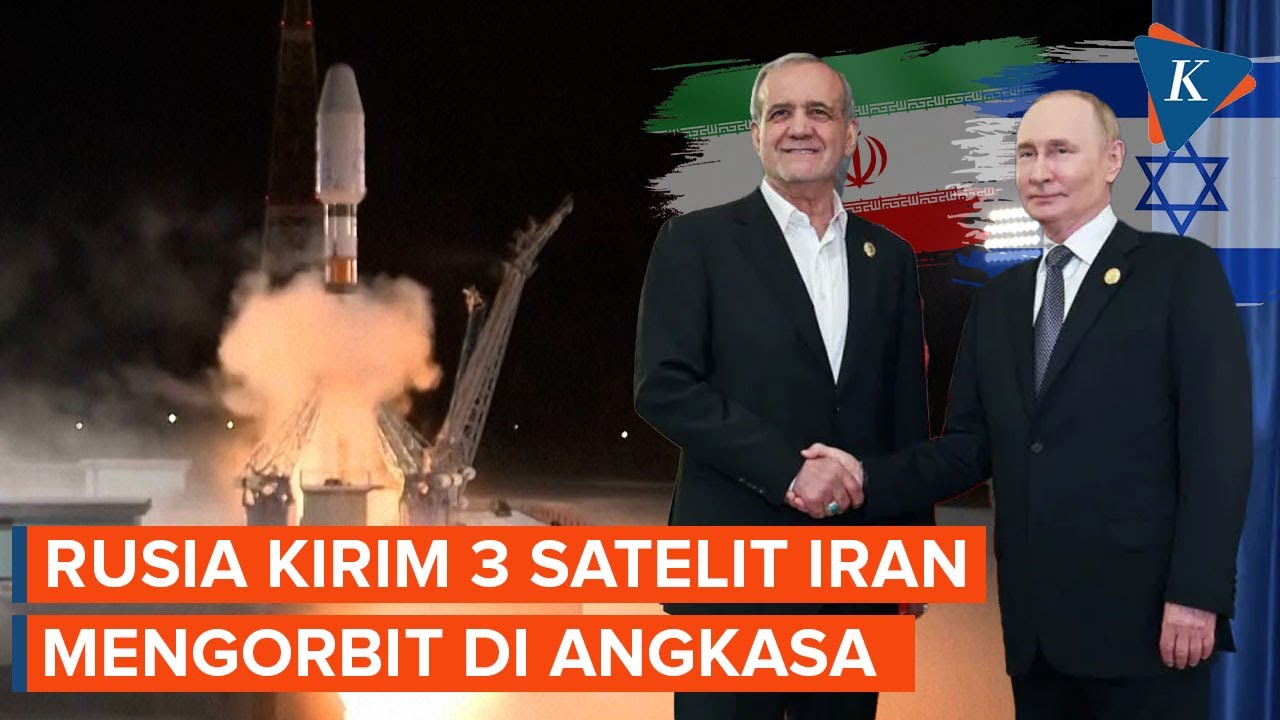 Youtube Thumnail image of : Rusia Kirim 3 Satelit Iran Mengorbit di Angkasa, Punya Fungsi Berbeda-beda