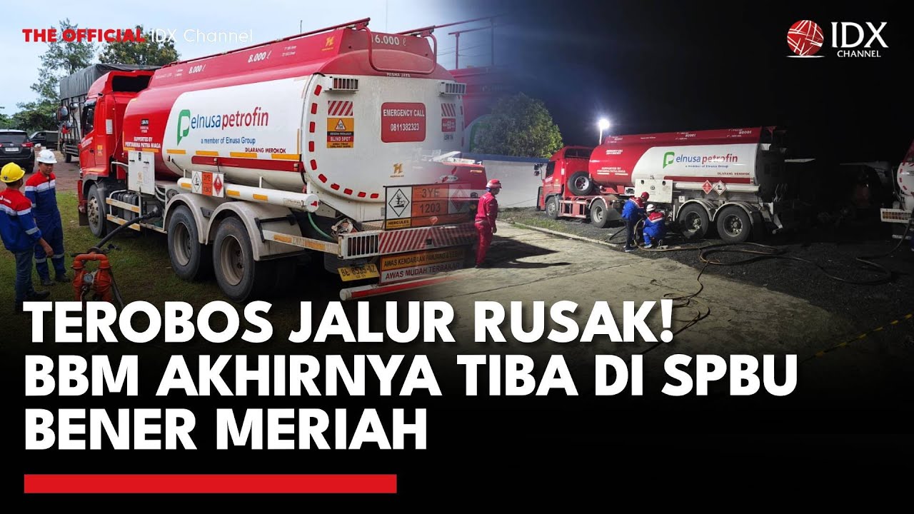 Terobos Jalur Rusak! BBM Akhirnya Tiba di SPBU Bener Meriah | IDXC UPDATE