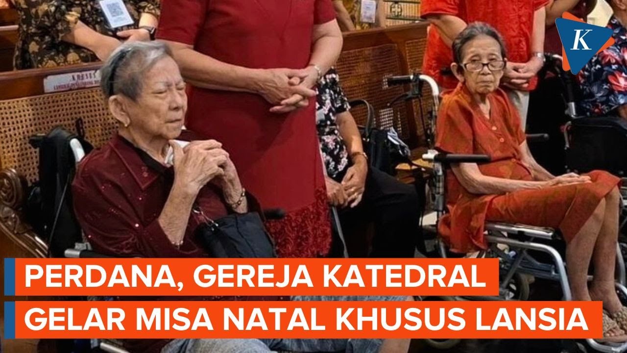 Youtube Thumnail image of : Katedral Gelar Misa Natal Khusus Lansia, Jemaat Makin Khidmat