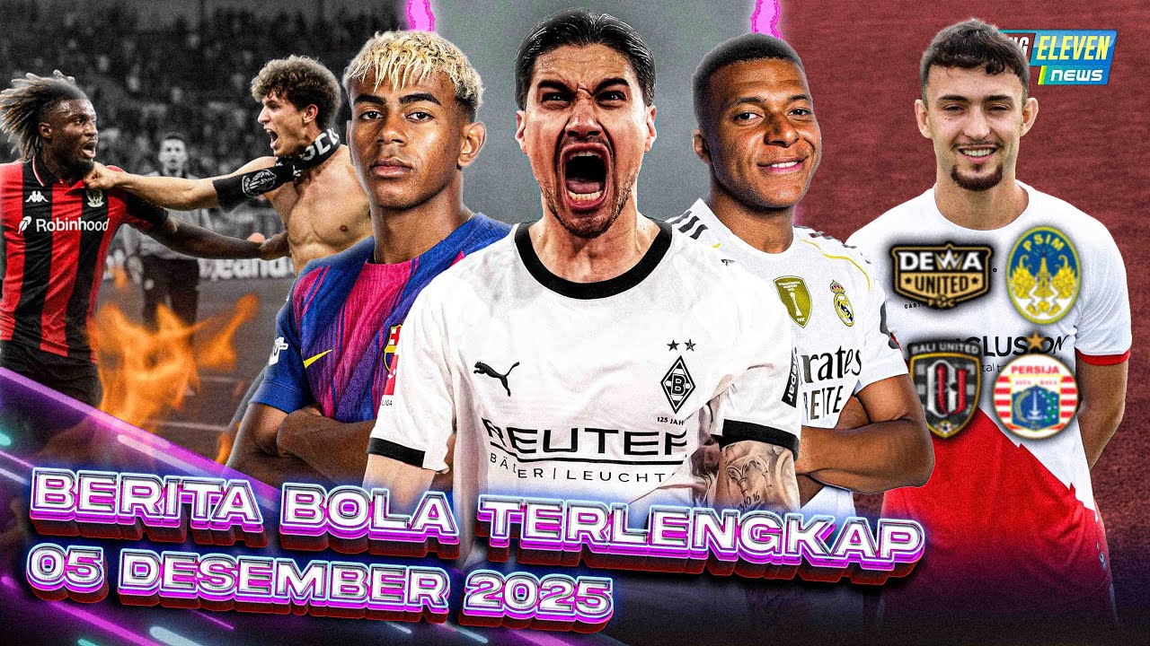 Youtube Thumnail image of : WOW! Diks SETARA Yamal & Mbappe 🤩 Pemain Nice DIJOTOS & DILUDAHI Fans 😰 4 Klub Indo REBUTAN Ivar 🤔