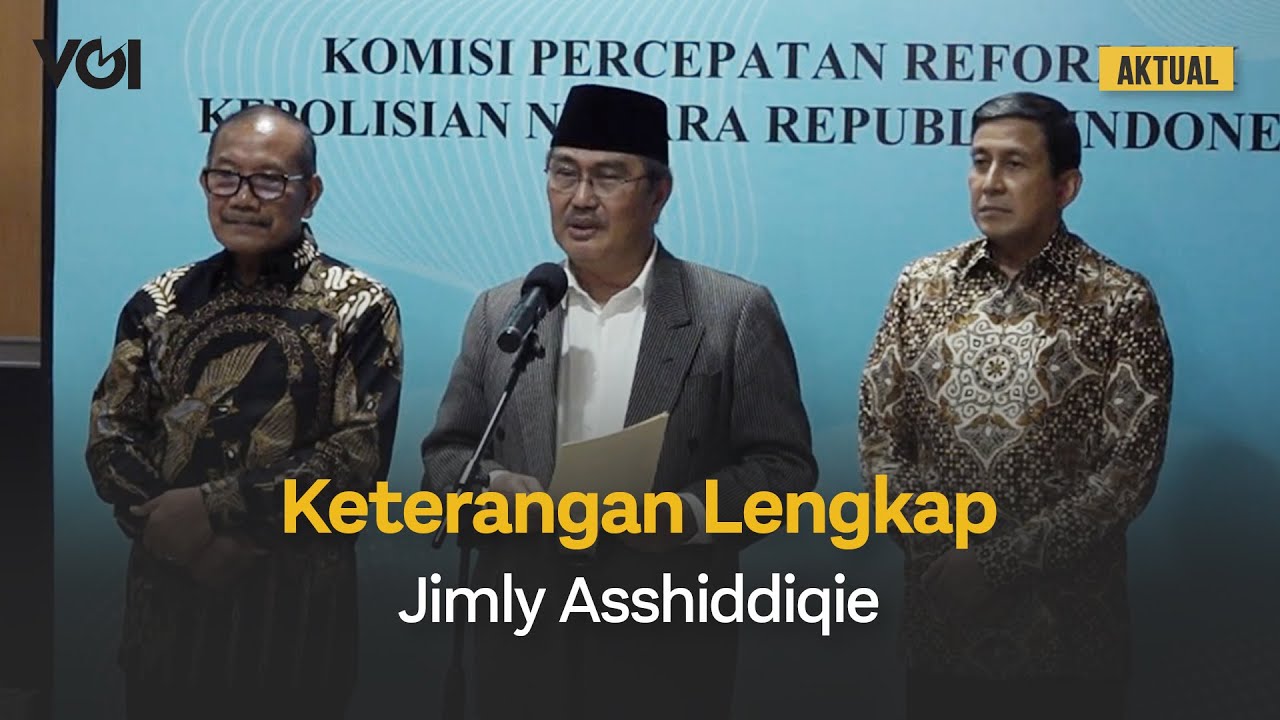 Youtube Thumnail image of : Jimly Asshiddiqie: Kami Sudah Punya Ancer-ancer untuk Pelan-Pelan Membuat Keputusan