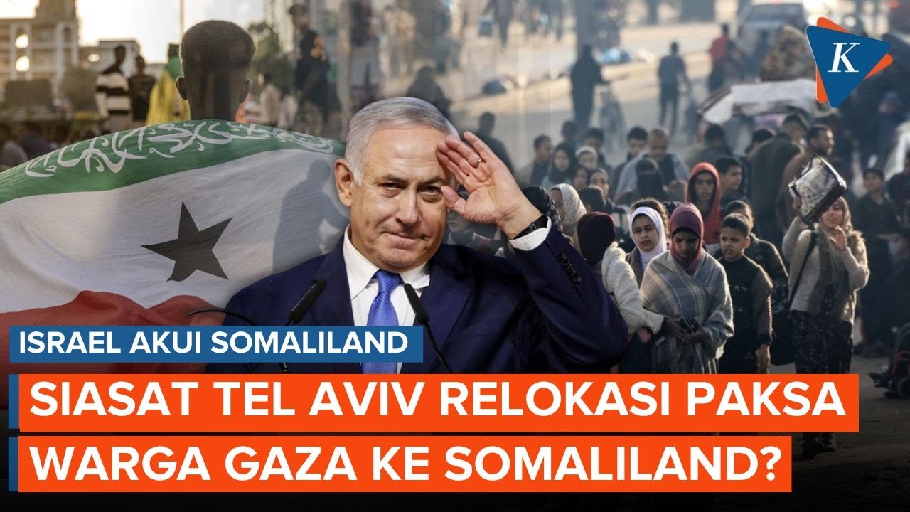 Youtube Thumnail image of : Somalia Tuding Israel Jadikan Somaliland Lokasi Pemindahan Paksa Warga Palestina