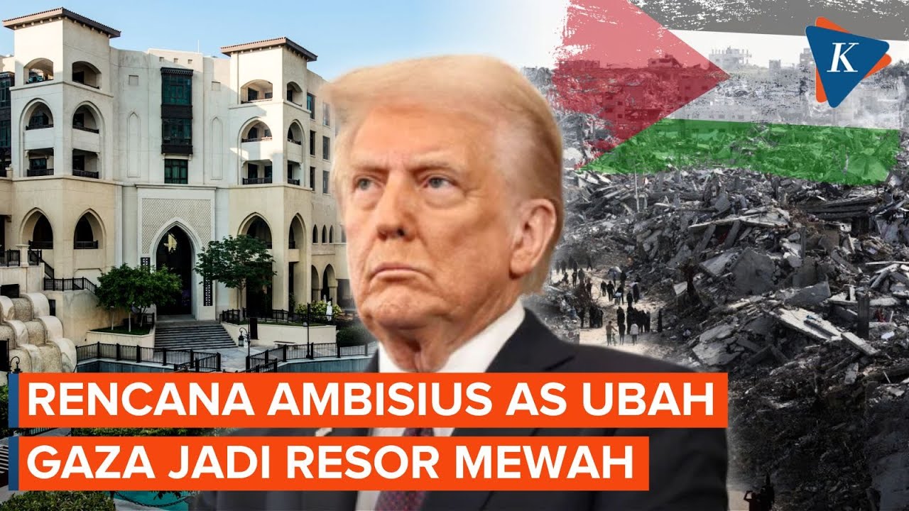 Youtube Thumnail image of : AS Mau Ubah Gaza Jadi Resor Futuristik, Menantu Trump Dekati Investor