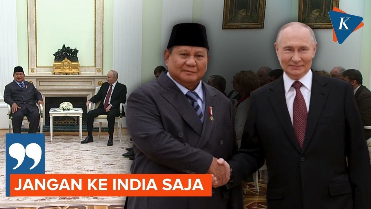 Youtube Thumnail image of : Prabowo Undang Putin ke Indonesia: Jangan ke India Saja!