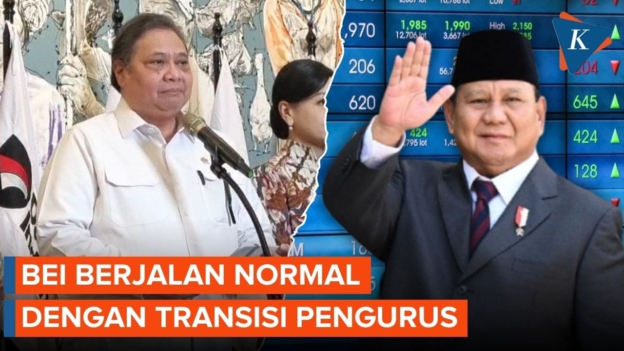 Youtube Thumnail image of : Ditinggal Pejabatnya, Prabowo Pastikan BEI Berjalan Normal