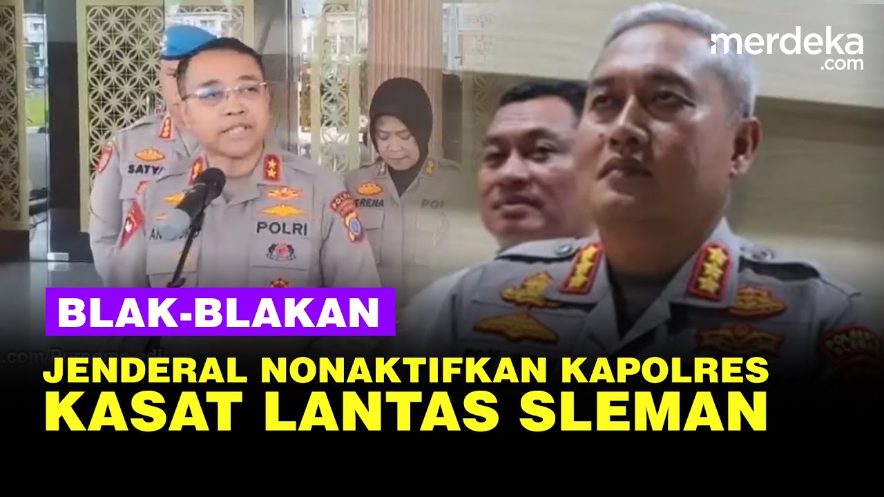Kapolda DIY Ungkap Alasan Nonaktifkan Kapolres Sleman, Singgung Lemahnya Hal ini