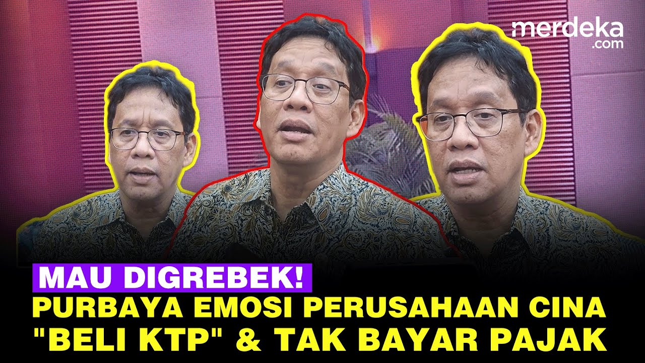 Youtube Thumnail image of : Emosi Menkeu Purbaya Perusahaan Baja dari Cina "Beli KTP" & Tak Bayar Pajak: Kita Mau Grebek!